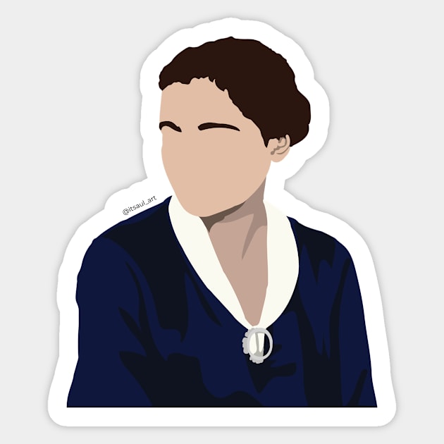 Lise Meitner Sticker by itsaulart